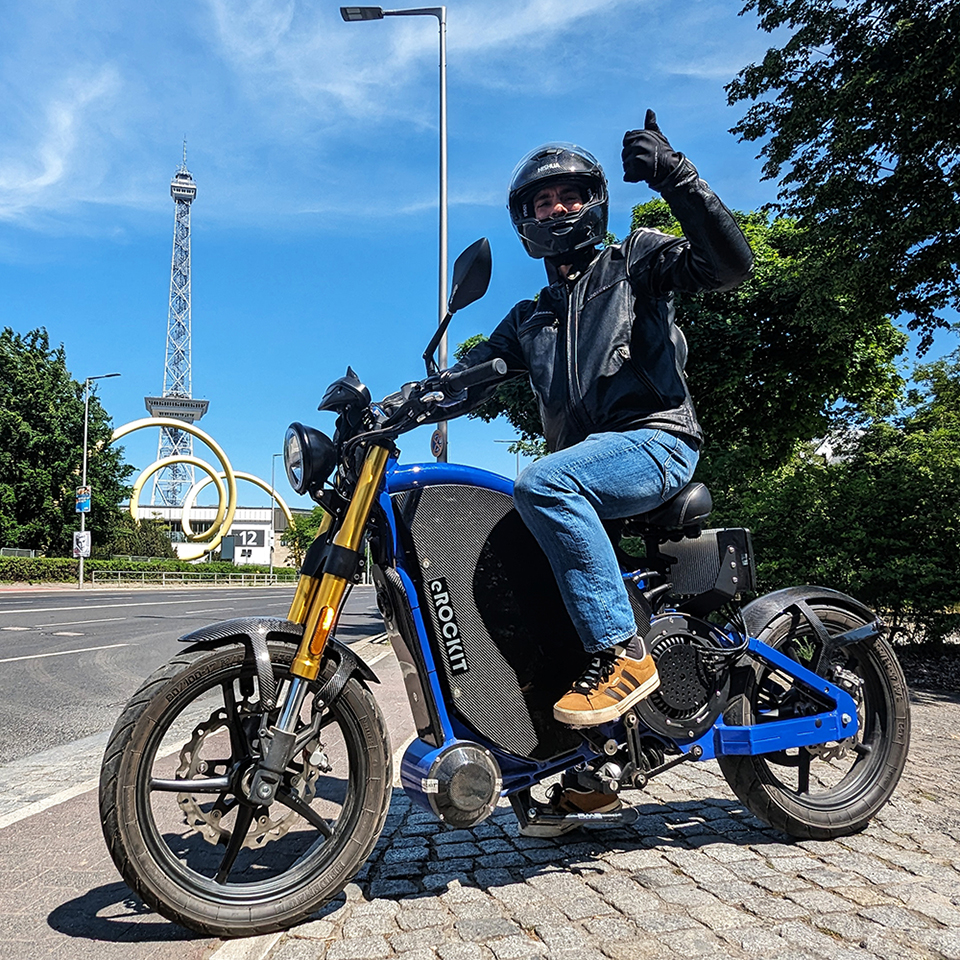 eRockit Greentech convention - THE PACK - Electric Motorcycle News
