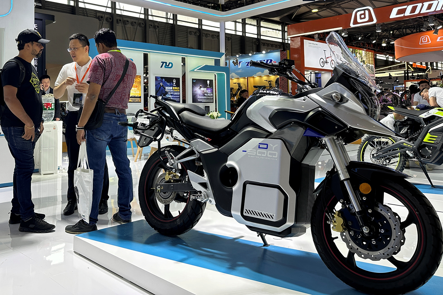 Td Pro T&D showcased five fully functional powertrain systems, displayed in ...