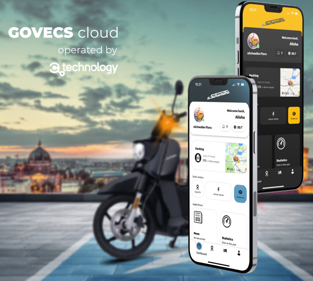 Collab c.technology - Govecs - THE PACK - Electric Motorcycle News