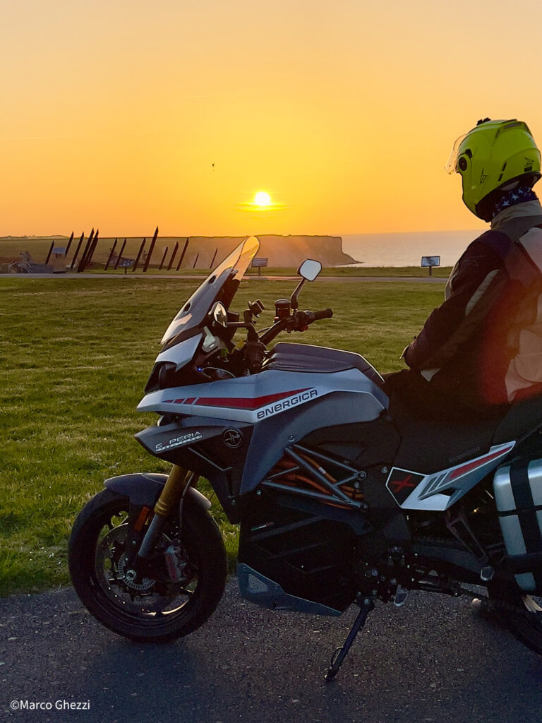 Marco Ghezzi - Normandy - Energica - THE PACK - Electric Motorcycle News