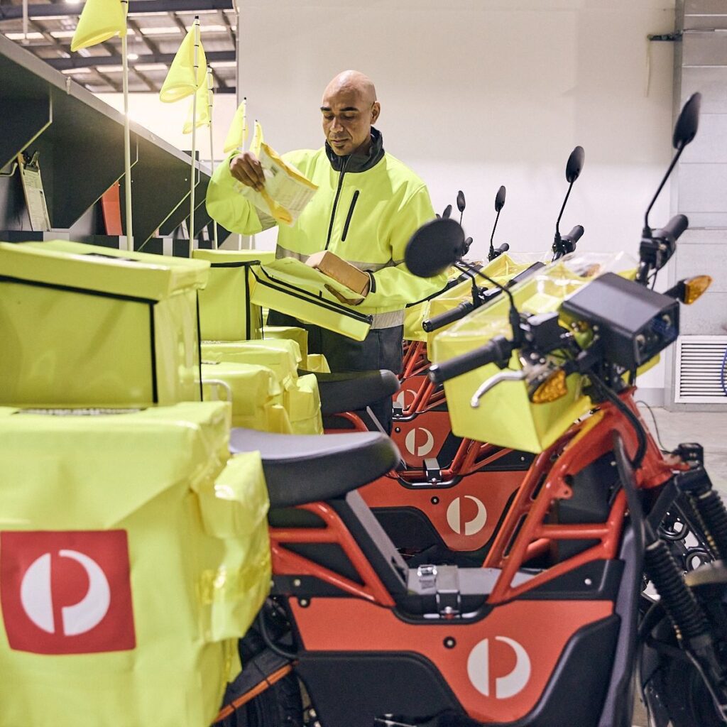 Australia Post - UBCO - THE PACK - Electric Motorcycle News