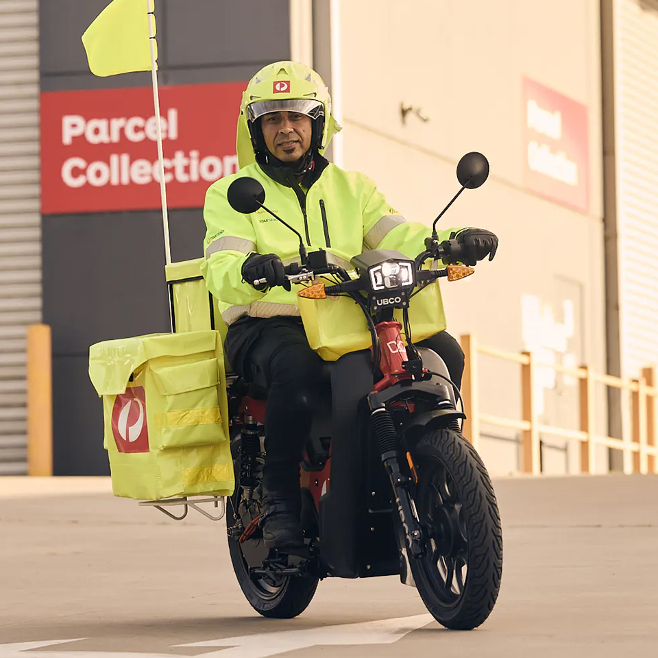 Australia Post - UBCO - THE PACK - Electric Motorcycle News