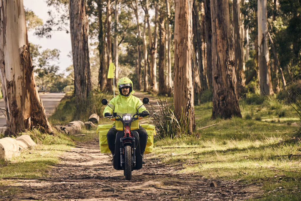 Australia Post - UBCO - THE PACK - Electric Motorcycle News