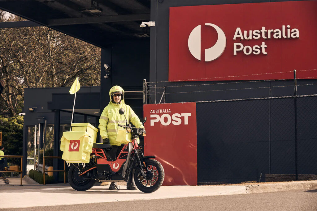 Australia Post - UBCO - THE PACK - Electric Motorcycle News