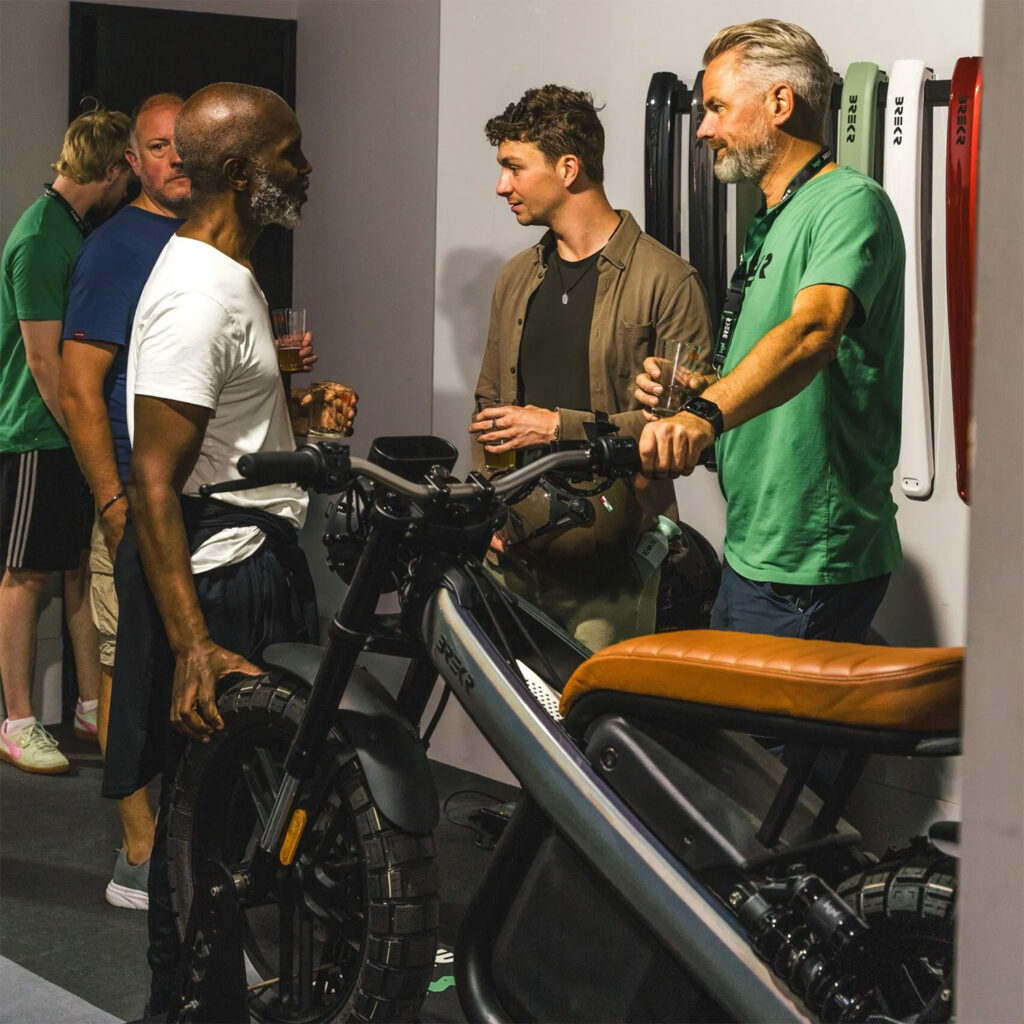 BREKR Pop Up Store Amsterdam - THE PACK - Electric Motorcycle News