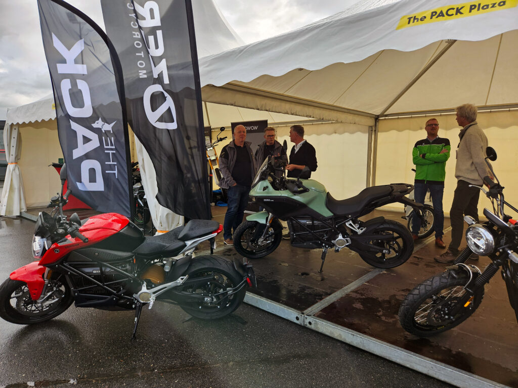 THE PACK Plaza - EV experience 2024 - Electric Motorcycle News