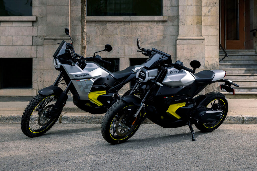 Can-Am motorcycles - EICMA 2024 - THE PACK - Electric Motorcycle News