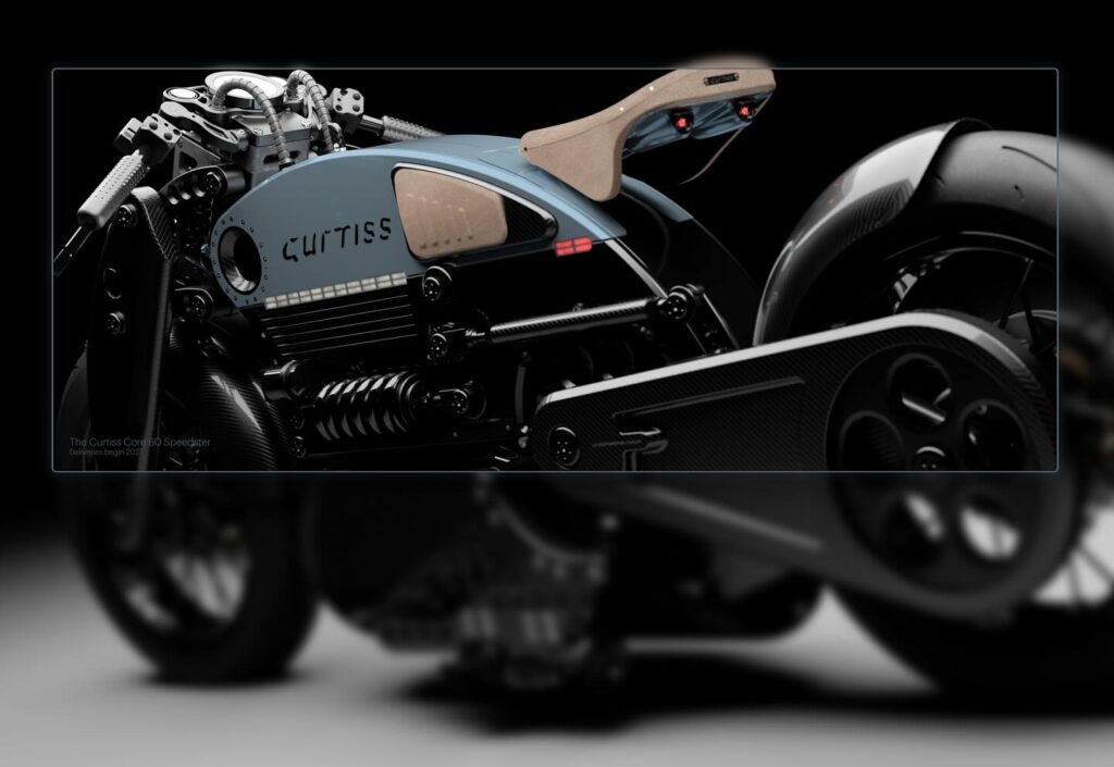 Curtiss Motorcycle - Core 60 Speedster - THE PACK - Electric Motorcycle News