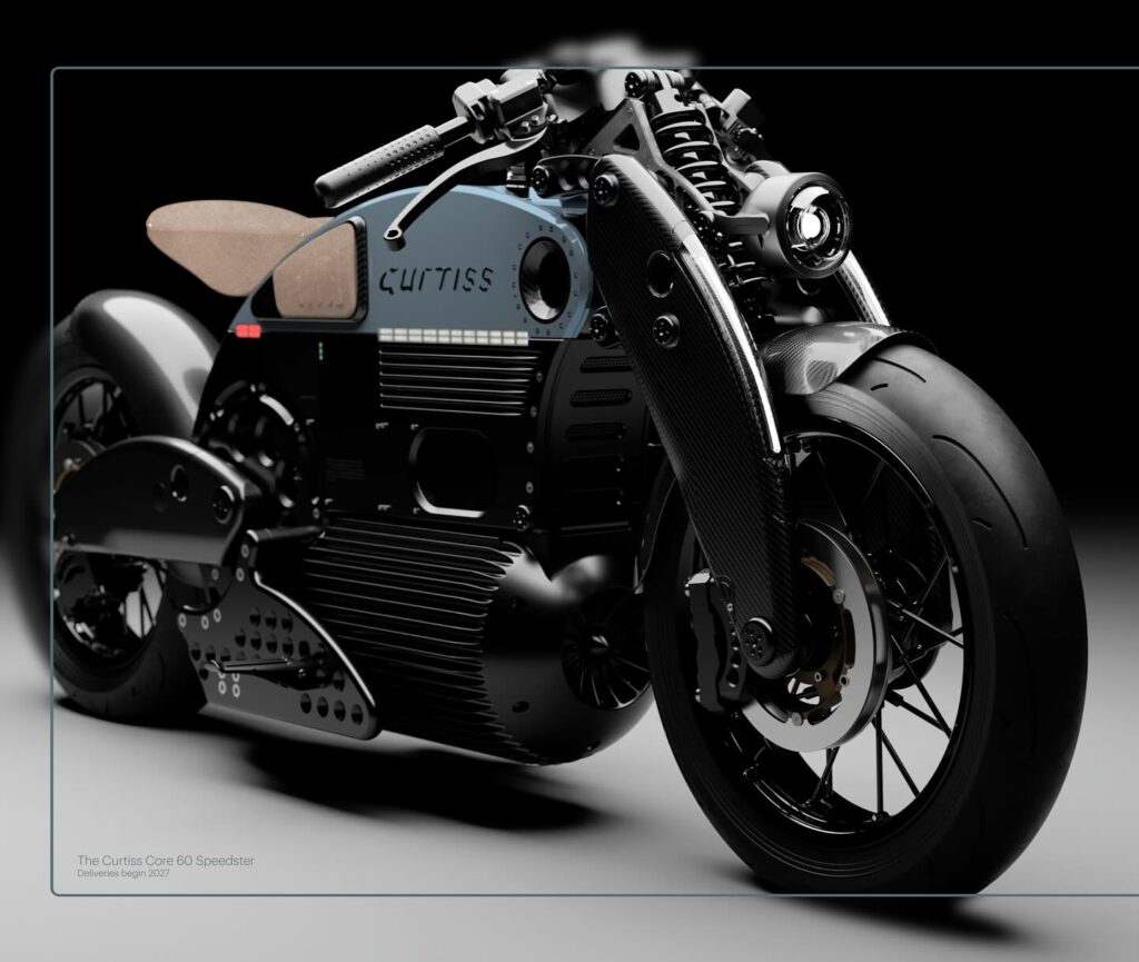 Curtiss Motorcycle - Core 60 Speedster - THE PACK - Electric Motorcycle News