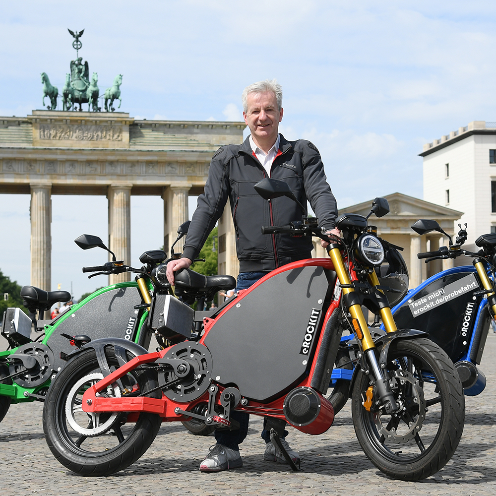 eROCKIT thepack.news THE PACK Electric motorcycle news