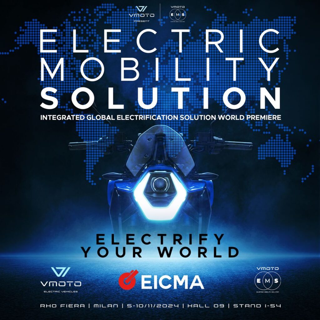 EICMA 2024 - Vmoto - THE PACK - Electric Motorcycle News