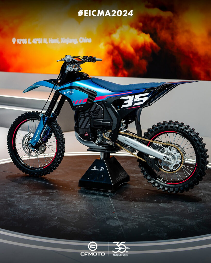 CF-X / CFMOTO - EICMA 2024 - THE PACK - Electric Motorcycle News