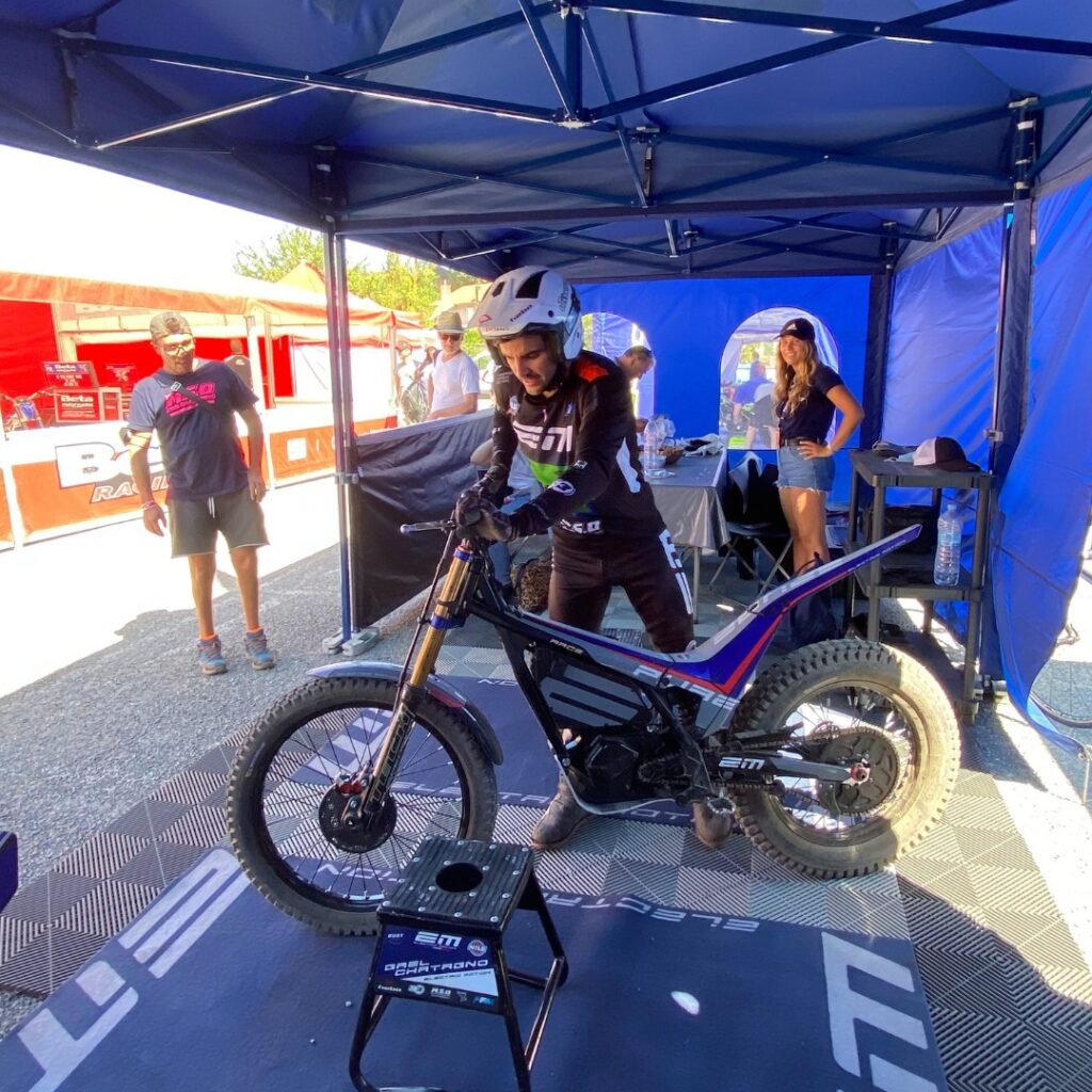 Electric motortrial - Electric Motion - Gaël Chatagno - THE PACK - Electric Motorcycle News