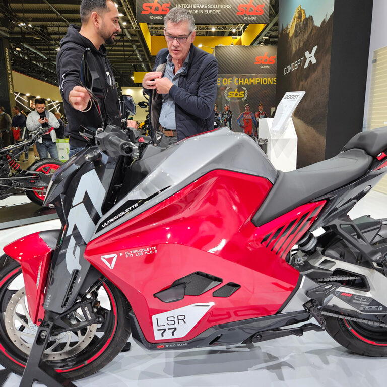 F77 Mach 2 - Ultraviolette - THE PACK - EICMA 2024 - Electric Motorcycle News