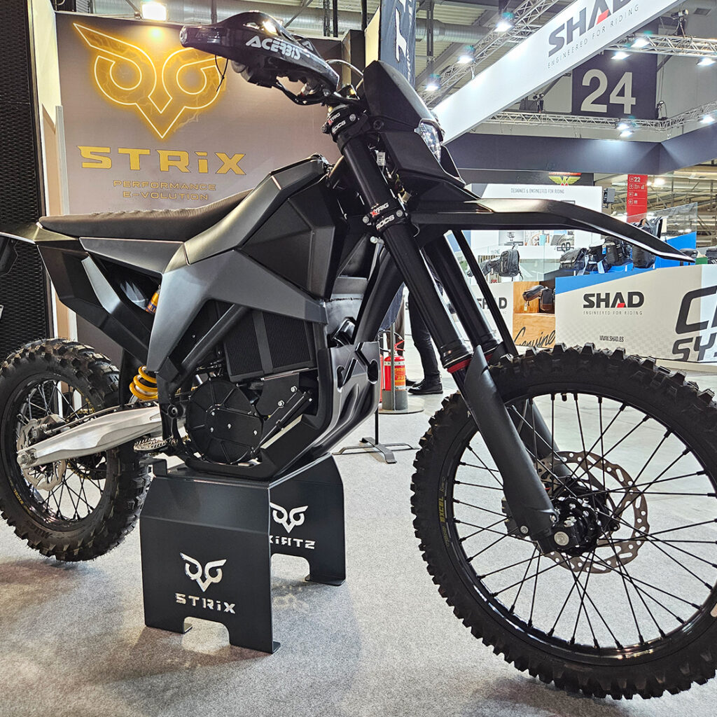 STRiX electric Hard Enduro - EICMA 2024 - THE PACK - Electric Motorcycle News