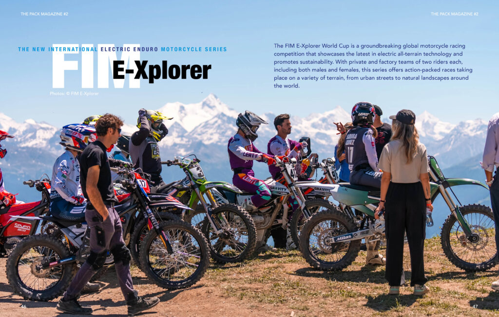 THE PACK Magazine - Electric Motorcycle News - e-offroad special