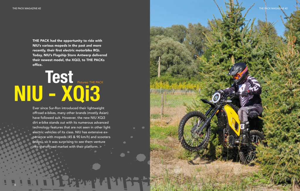 THE PACK Magazine - Electric Motorcycle News - e-offroad special