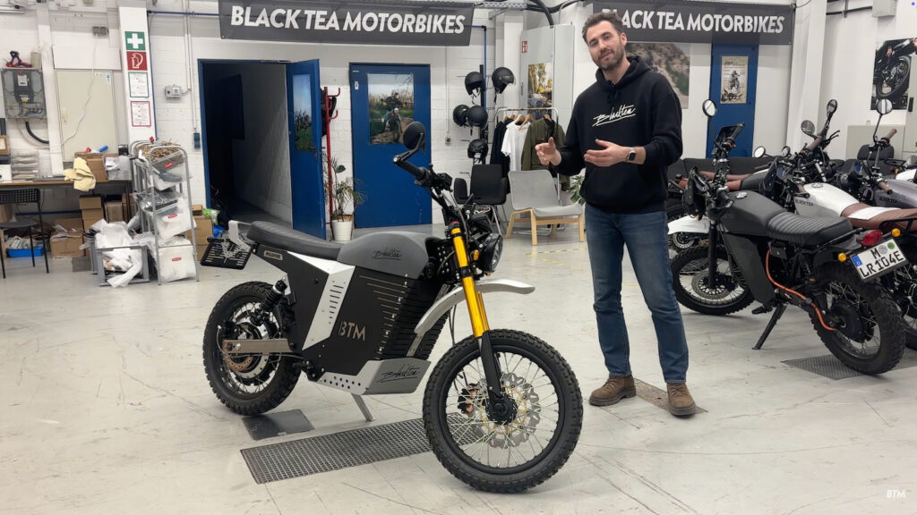 Black Tea Motorbikes - SteckerBiker - THE PACK - Electric Motorcycle News