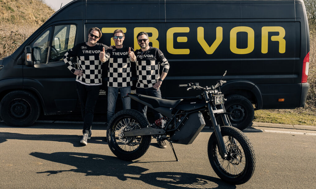 Trevor Motorcycles - DTRe Vince - THE PACK - Electric Motorcycle News