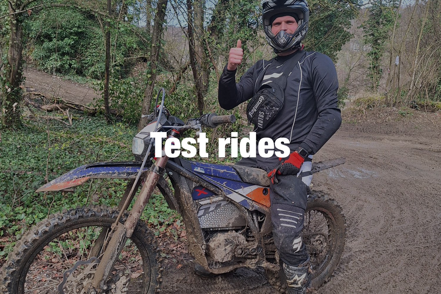 THE PACK Test rides