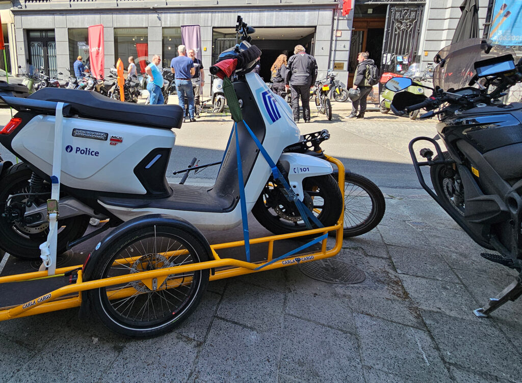 A cross-border collaboration charging ahead with Electric Motorbikes Nederland and Future Mobility Antwerp | thepack.news | THE PACK 7 Zero motorcycles Anteverpent - package - Electric motorcycle news