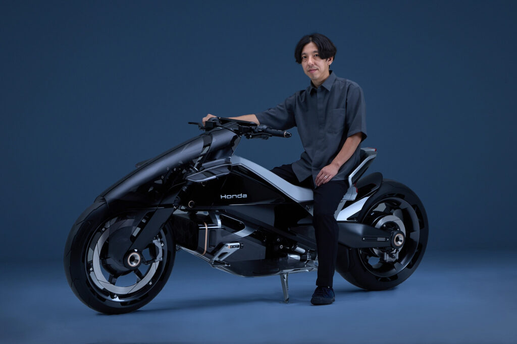 Interview Yuya Tsutsumi Honda Design - Outlier concept - THE PACK - Electric Motorcycle News