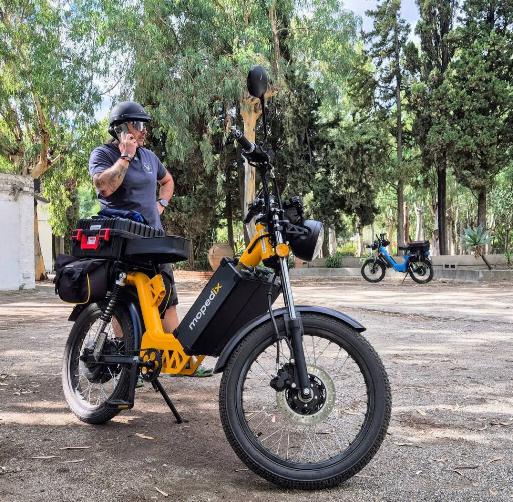 Mopedix Electrix 45 - THE PACK - Electric Motorcycle News
