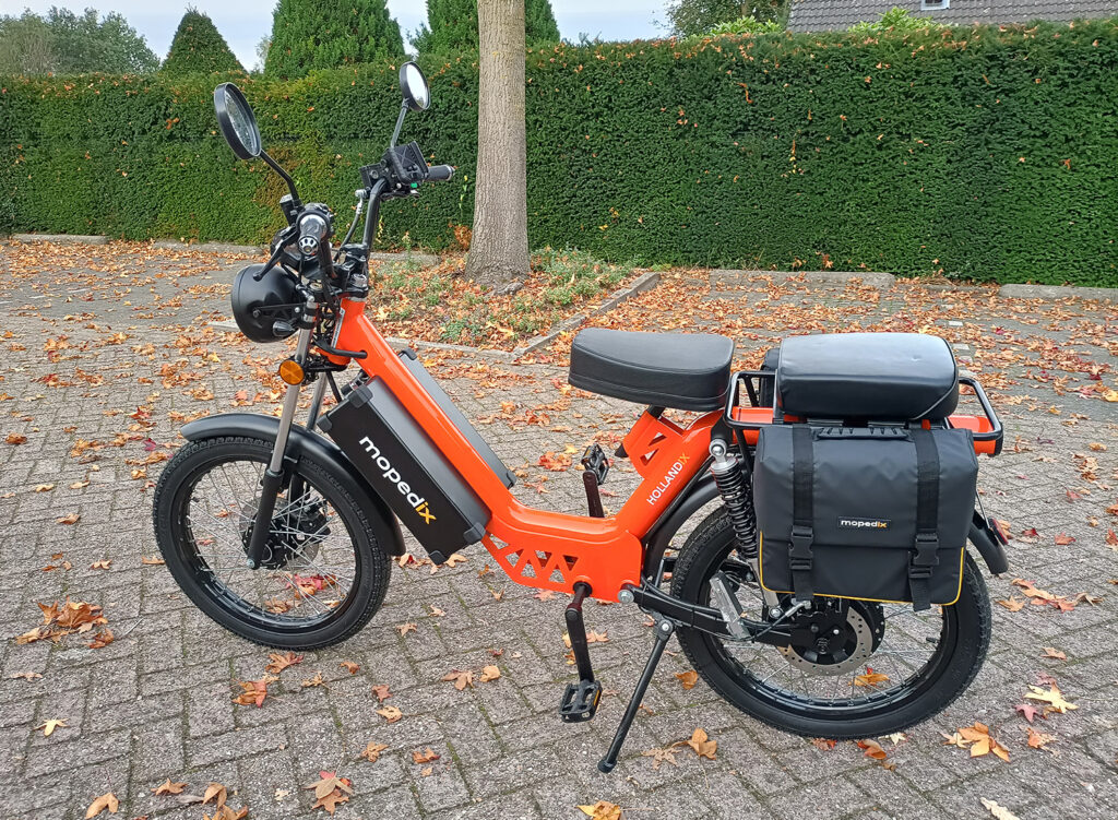 Mopedix Electrix 45 - THE PACK - Electric Motorcycle News