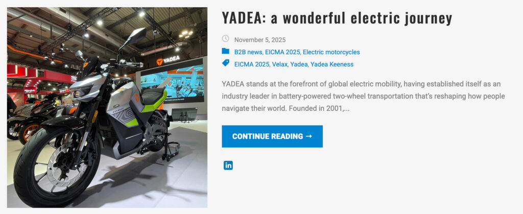 THE PACK - Electric Motorcycle News. MeiaPack 2026