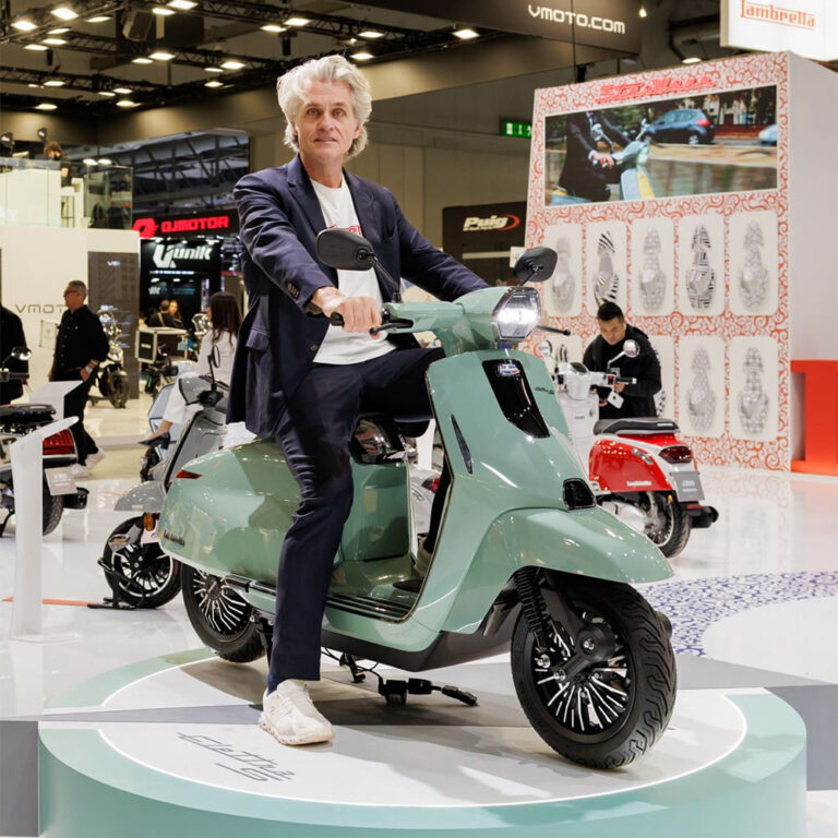 Lambretta Elettra - EICMA 2025 - THE PACK - Electric Motorcycle News