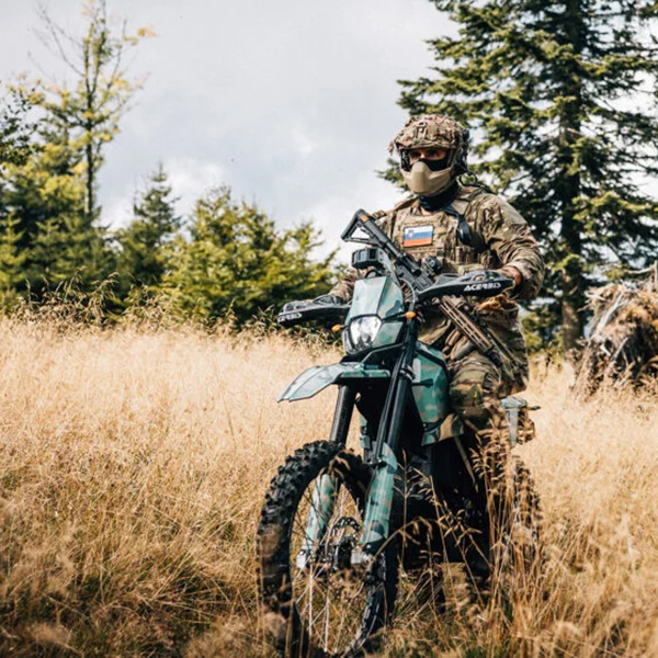 electric motorbikes - army - military - THE PACK - Electric Motorcycle News