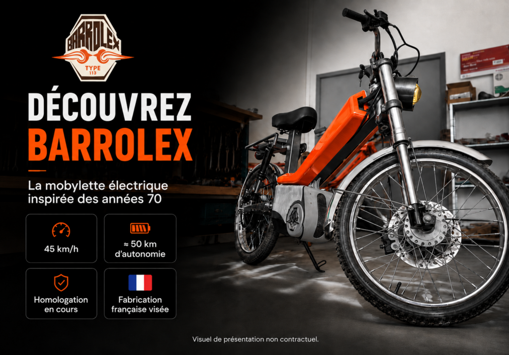 Barolex - Crowdfunding Ulule - The Pack - Electric Motorcycle News
