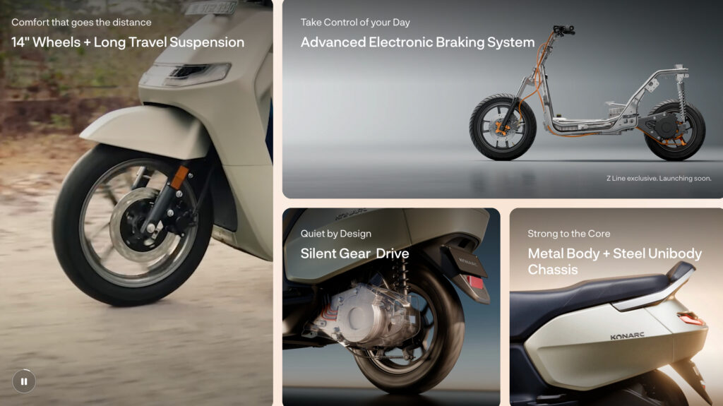 Ather Enezrgy Konarc - THE PACK - Electric Motorcycle News