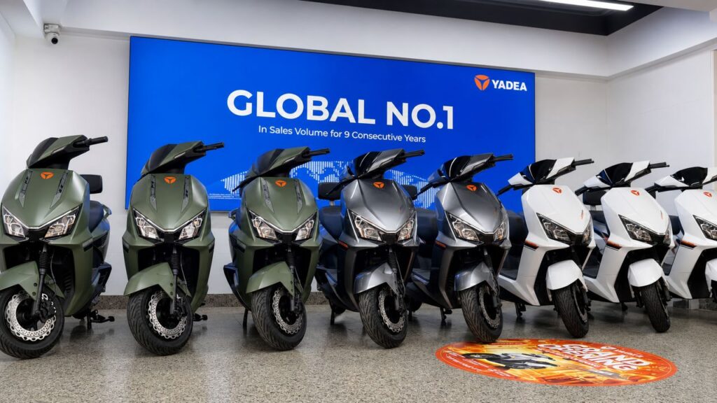 Yadea Egypt - THE PACK - Electric Motorcycle News