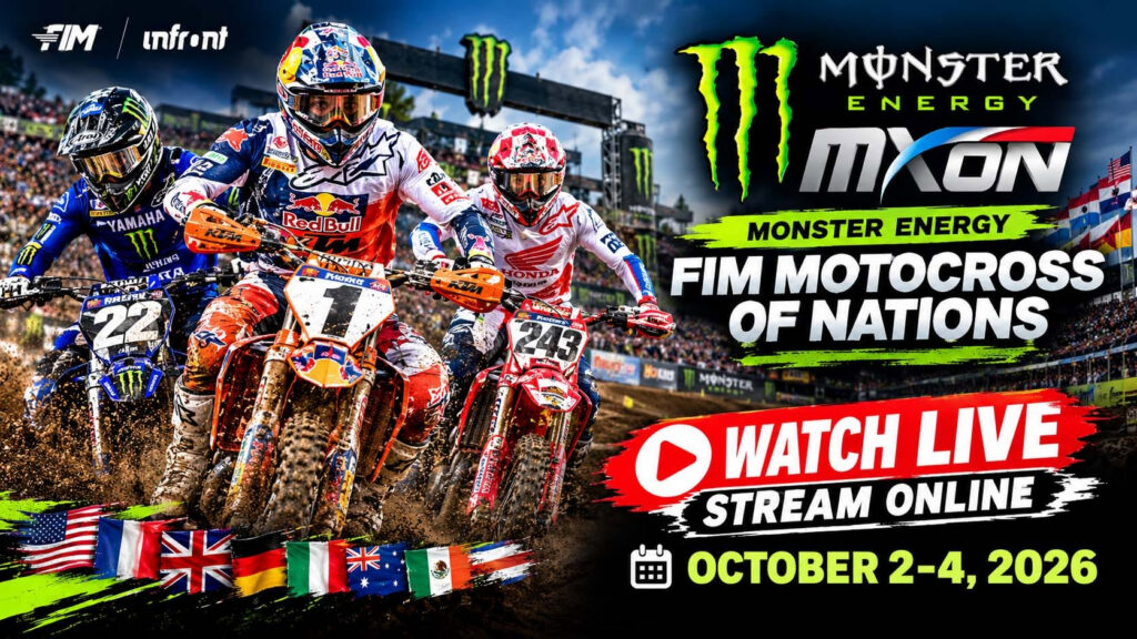 FIM Motocross of Nations Ernée 2026 - THE PACK - Electric Motorcycle News