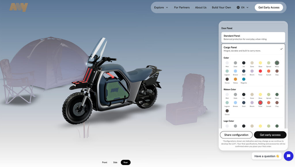 Ride Any - LUV1 - THE PACK - Electric Motorcycle News