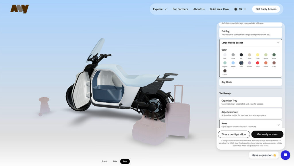 Ride Any - LUV1 - THE PACK - Electric Motorcycle News
