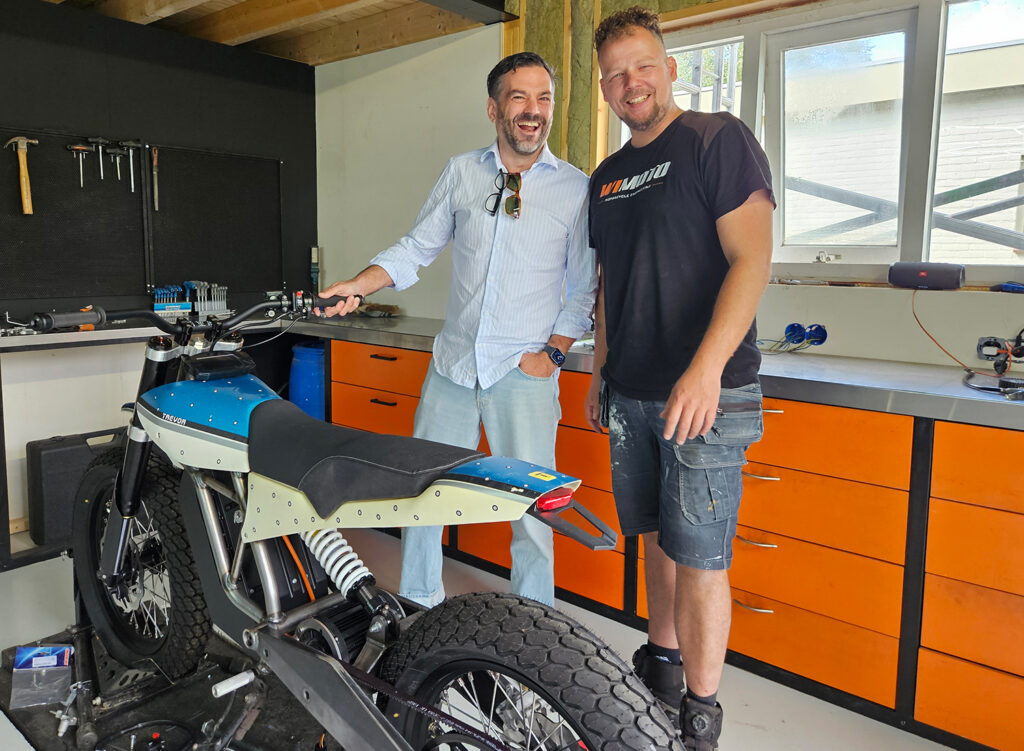 DTRe Vince MY26 - Trevor Motorcycles - THE PACK - Electric Motorcycle News