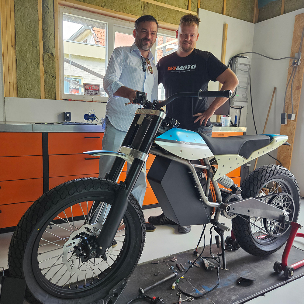 DTRe Vince MY26 - Trevor Motorcycles - THE PACK - Electric Motorcycle News