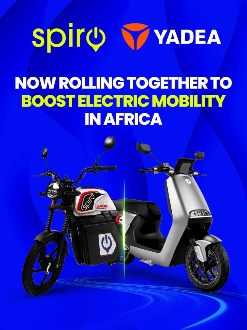 Yadea and Spiro Partner to Expand Electric Mobility in Africa Yadea and Spiro Partner to Expand Electric Mobility in Africa
