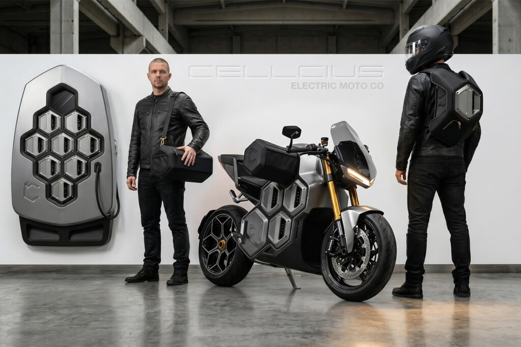 Cellcius C-01 - THE PACK - Electric Motorcycle News