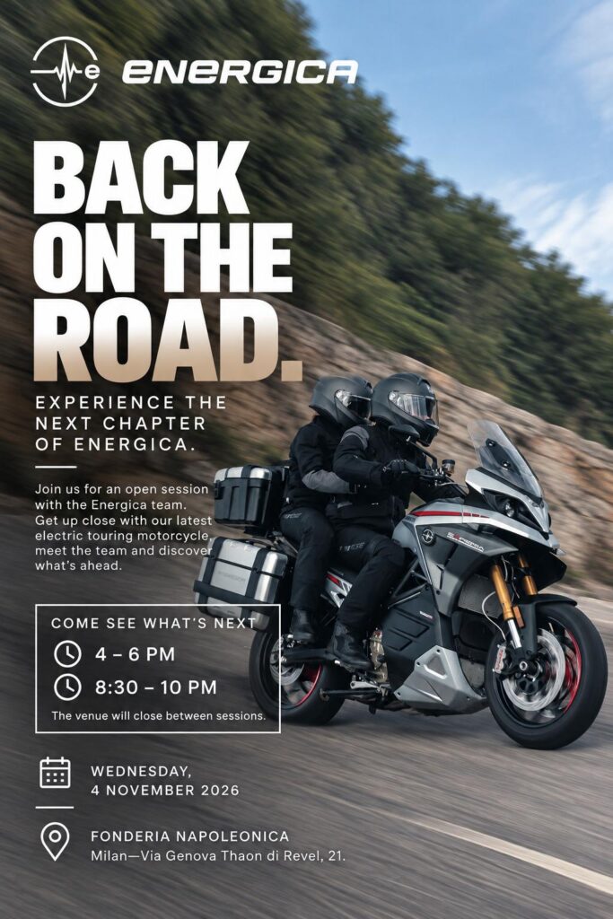 Energica is back - Milan - THE PACK - Electric Motorcycle News