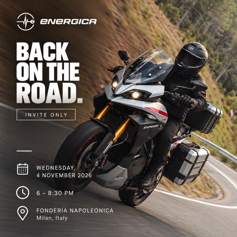 Energica is back: an evening at a 19th-century foundry in Milan – thepack.news