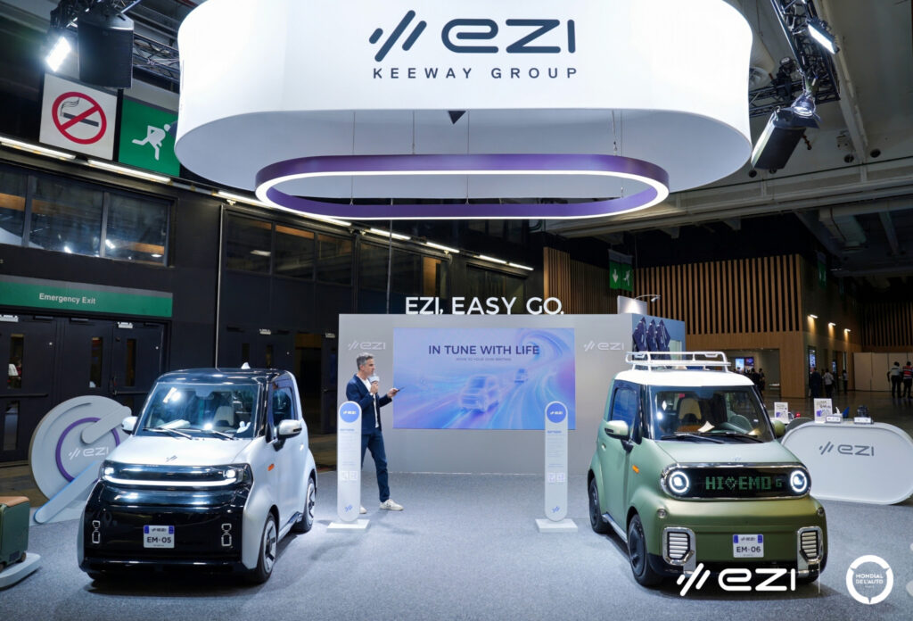 EZI Micro Cars - Keeway Group - THE PACK - Electric Motorcycle News